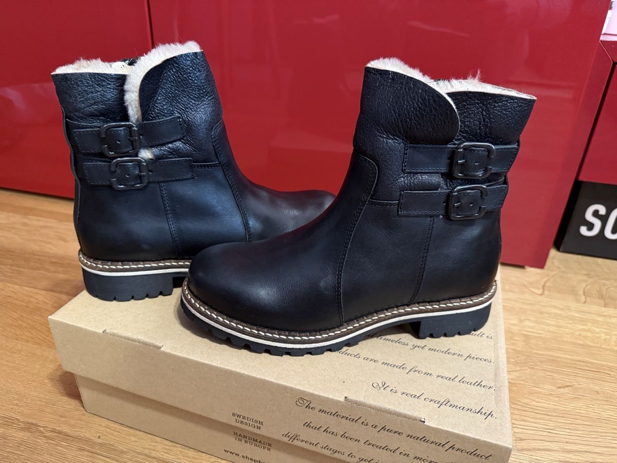 Chaussures femmes: Shepherd Lederschuhe mit Lammfell, Gr 38 Neu – Neuf avec emballage d'origine à Reinach AG par innamac 7