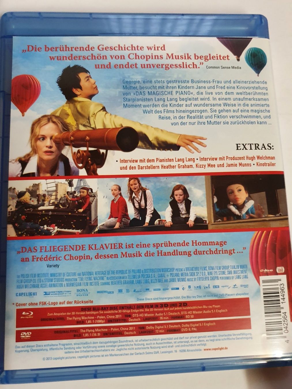 Tutti i DVDs: Das fliegende Klavier / Bluray – Usato da Oberdorf BL venduto da BaldenEagle 3