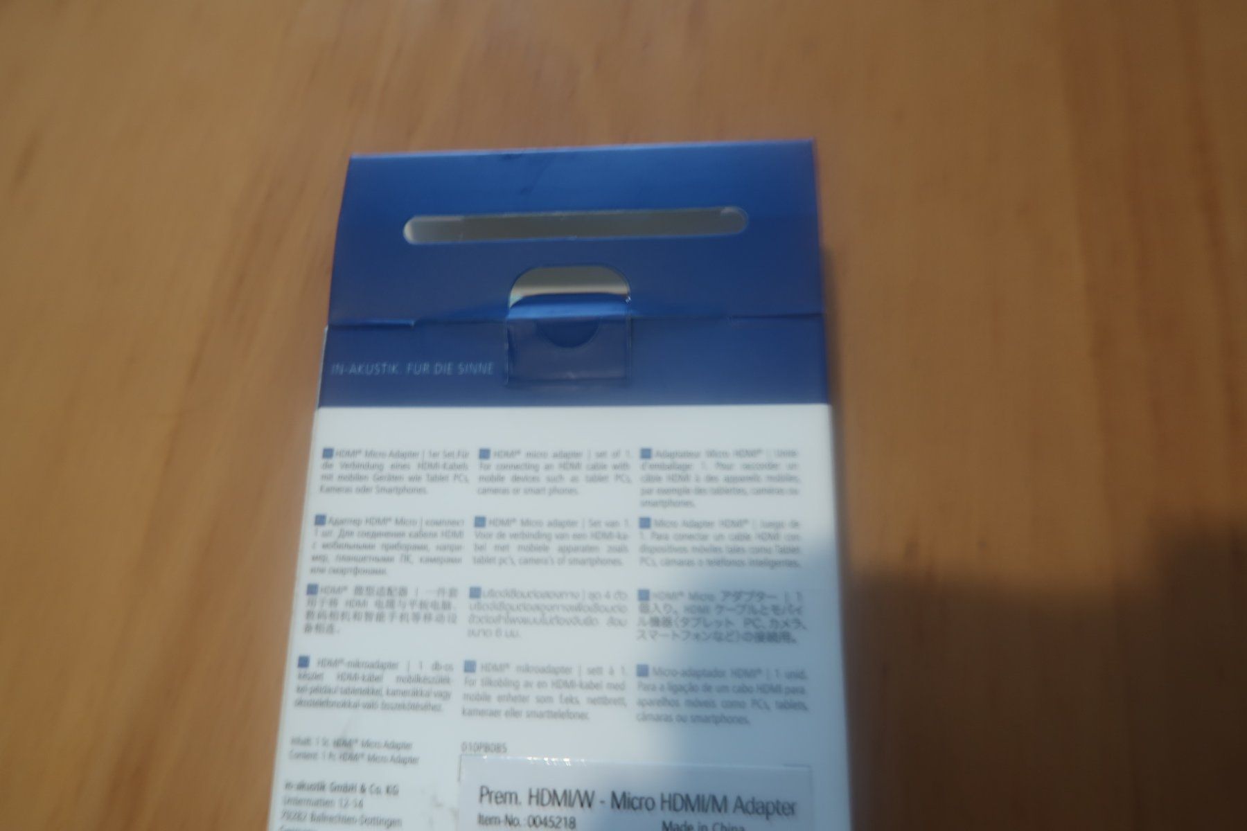 Adattatori: HDMI MICRO ADAPTER Inakustik – Nuovo (secondo la descrizione) da Porrentruy venduto da tupatup 4