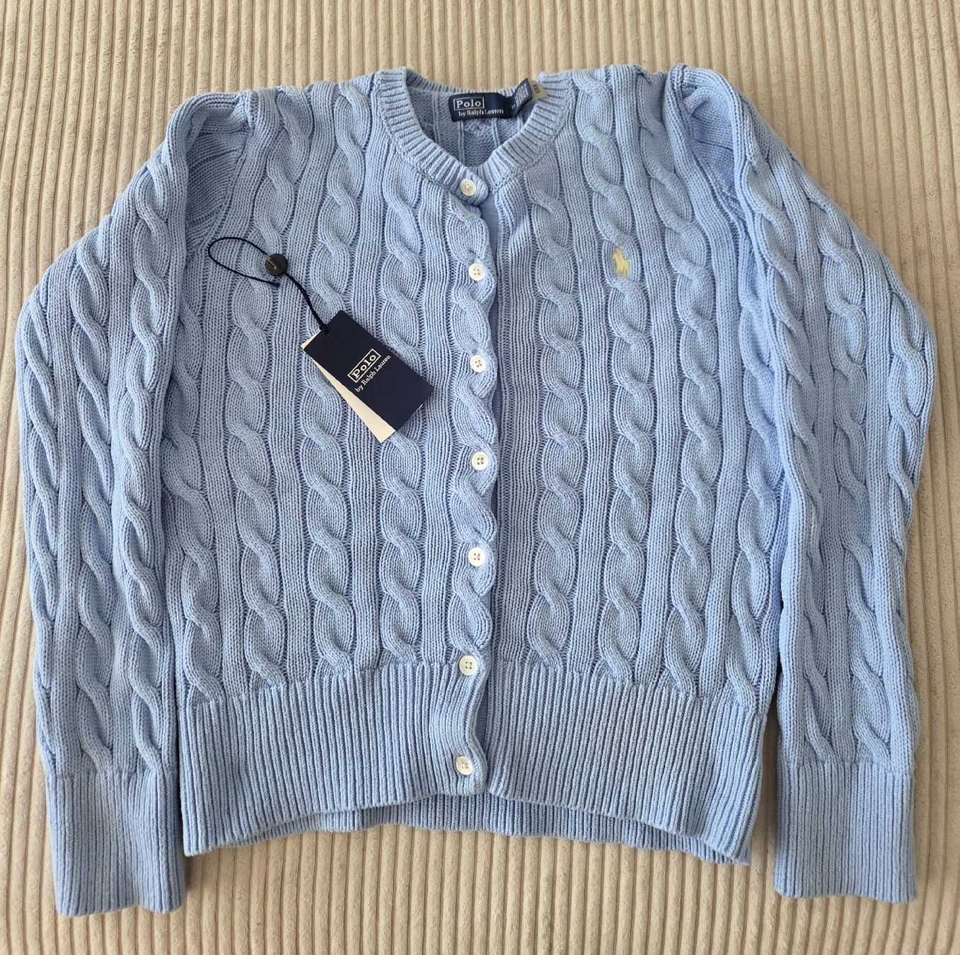 Polo Ralph Lauren Maglioni & Felpe: Polo Ralph Lauren Strickpullover - Hellblau / Grösse: M – Nuovo (secondo la descrizione) da Bern venduto da Produkte.verkauf