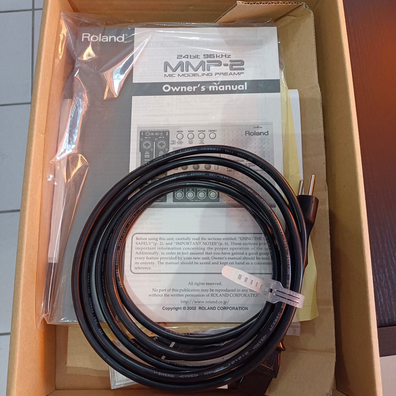 Roland Console di mixaggio: Roland MMP-2 – Usato da Sion venduto da did_xl7c 4