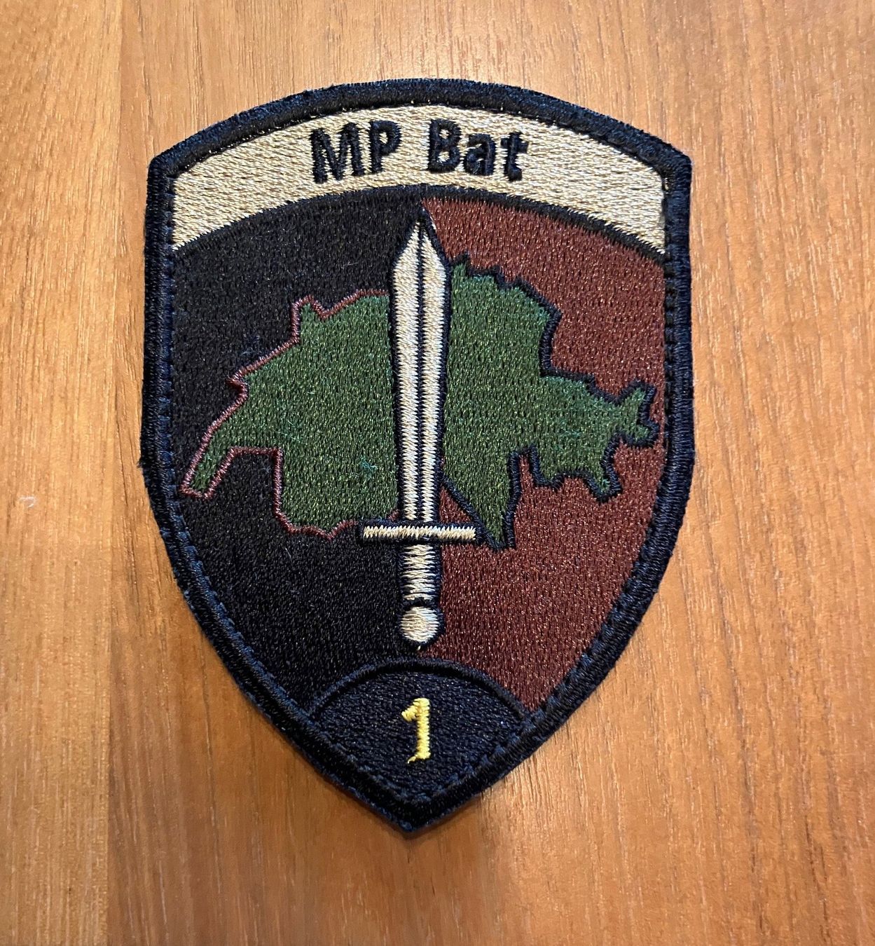 Armée suisse Plaquettes & Badges: Militär Badge MP Bat1 Kp1 – D'occasion à Zäziwil par Bewy1