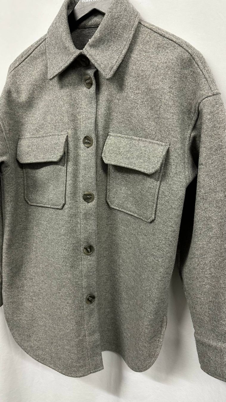 Jacken: Graue Jacke Baumwolle Oversize Gr. XS- M – Neu (gemäss Beschreibung) aus Sarmenstorf von taosun1 2