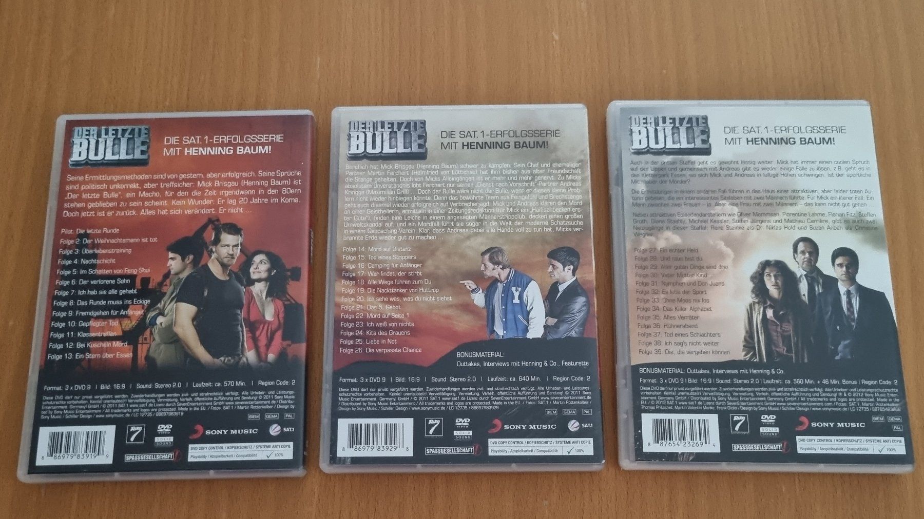Alle DVDs: DVD: Der letzte Bulle / Staffeln 1 - 3 – Gebraucht aus Ehrendingen von Thomas_2 1