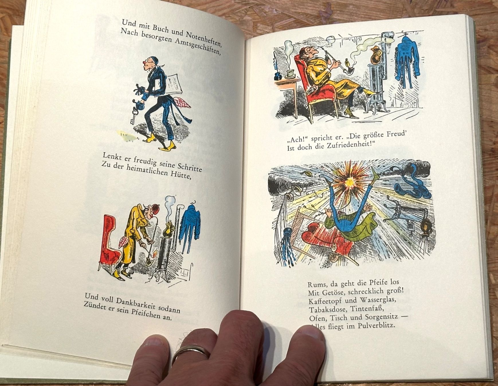 Libri: Max und Moritz Kinderbuch Comics 1976 Wilhelm Busch – Usato da Seltisberg venduto da quadartswiss 2