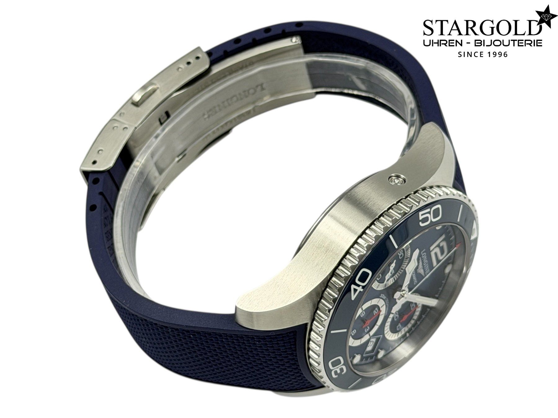 Longines Orologi: Longines HydroConquest Chronograph - L3.883.4.96.9 – Usato da Zürich venduto da Stargold-Uhren 4