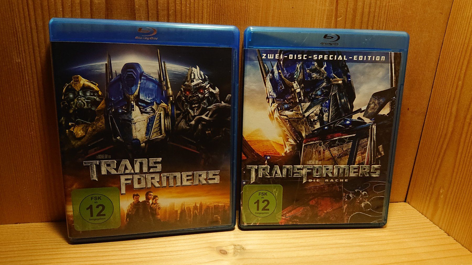 Tutti i DVDs: TRANSFORMERS 1 bis 5 auf Blu-Ray – Usato da Wilderswil venduto da Exebub 1