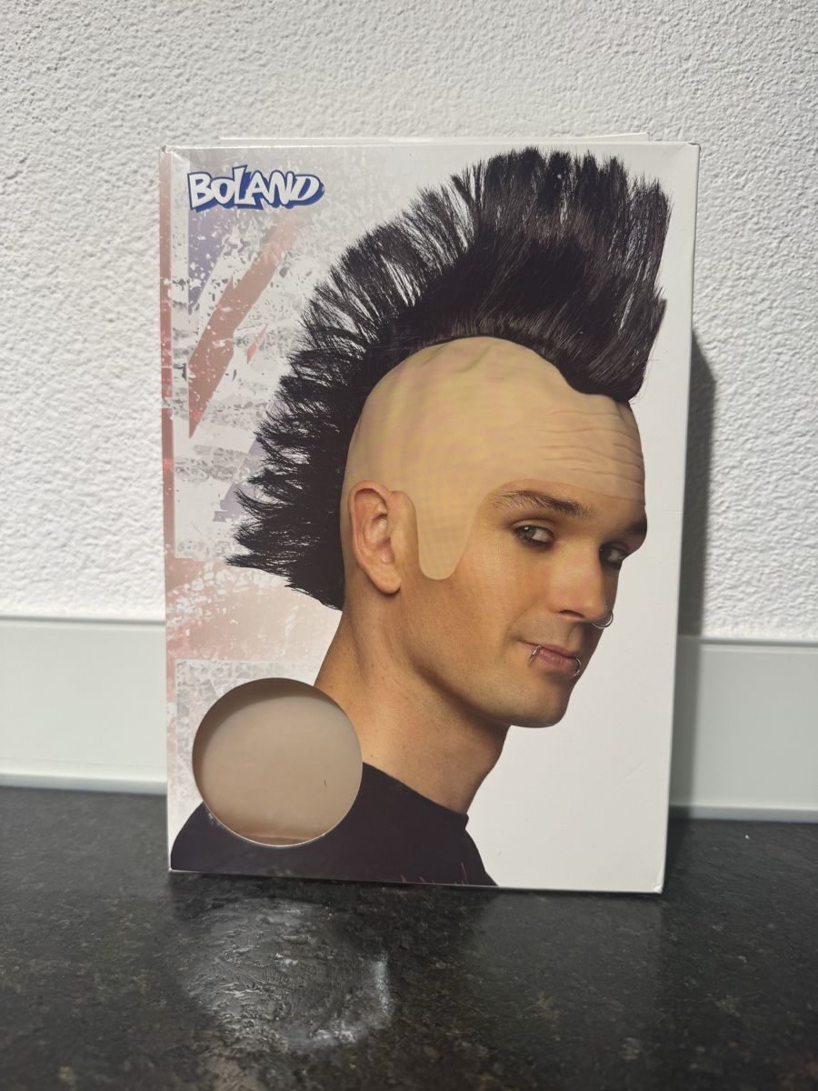 Parrucche: Punk-Perücke von Boland, ORIGINALVERPACKT – Nuovo e nell'imballaggio originale da Wimmis venduto da marii__96