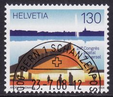 SBK-Nr. 1278 (UPU-Weltkongress Genf 2008) ET-gestempelt
