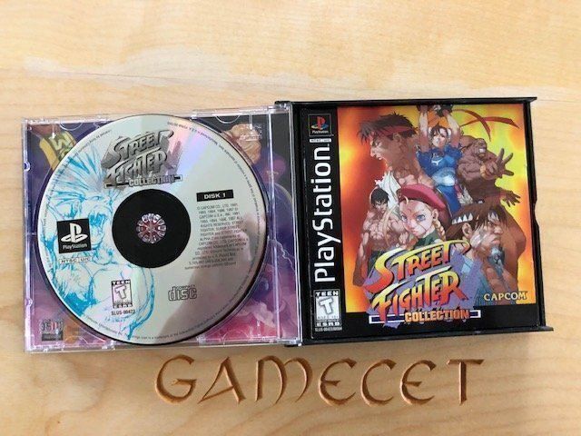 Sony Giochi: Street Fighter Collection PS1 USA NTSC – Usato da Steinach venduto da Gamecet 1