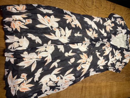 NILE KLEID GR.S floral schwarz/anthrazit bunt Oberstoff