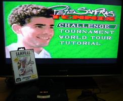 Mega Drive : Pete Sampras Tennis (4 joueurs)