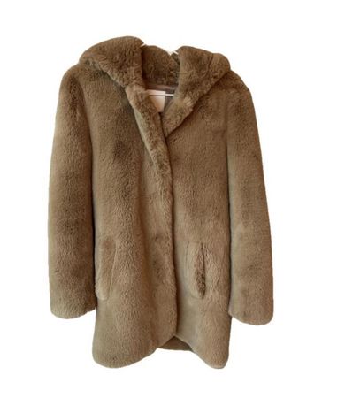 SANDRO Camel Coat