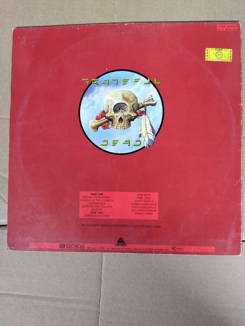 Dischi in vinile: Grateful Dead - Terrapin Station LP – Usato da Büsserach venduto da Bey23 1