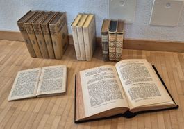 Einmaliges SammlerAngebot: Goethe, Ganghofer & antike Bücher
