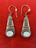 Vintage Ohrhänger im balinesischen Ethno-Boho-Stil 925Silber