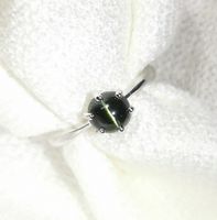 Ring mit Chromdiopside Cat Eye