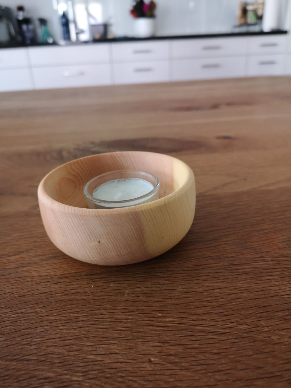 Bougeoirs: Teelicht aus Bündner Arvenholz – Neuf (Voir description) à Frasnacht par Kumali0 1
