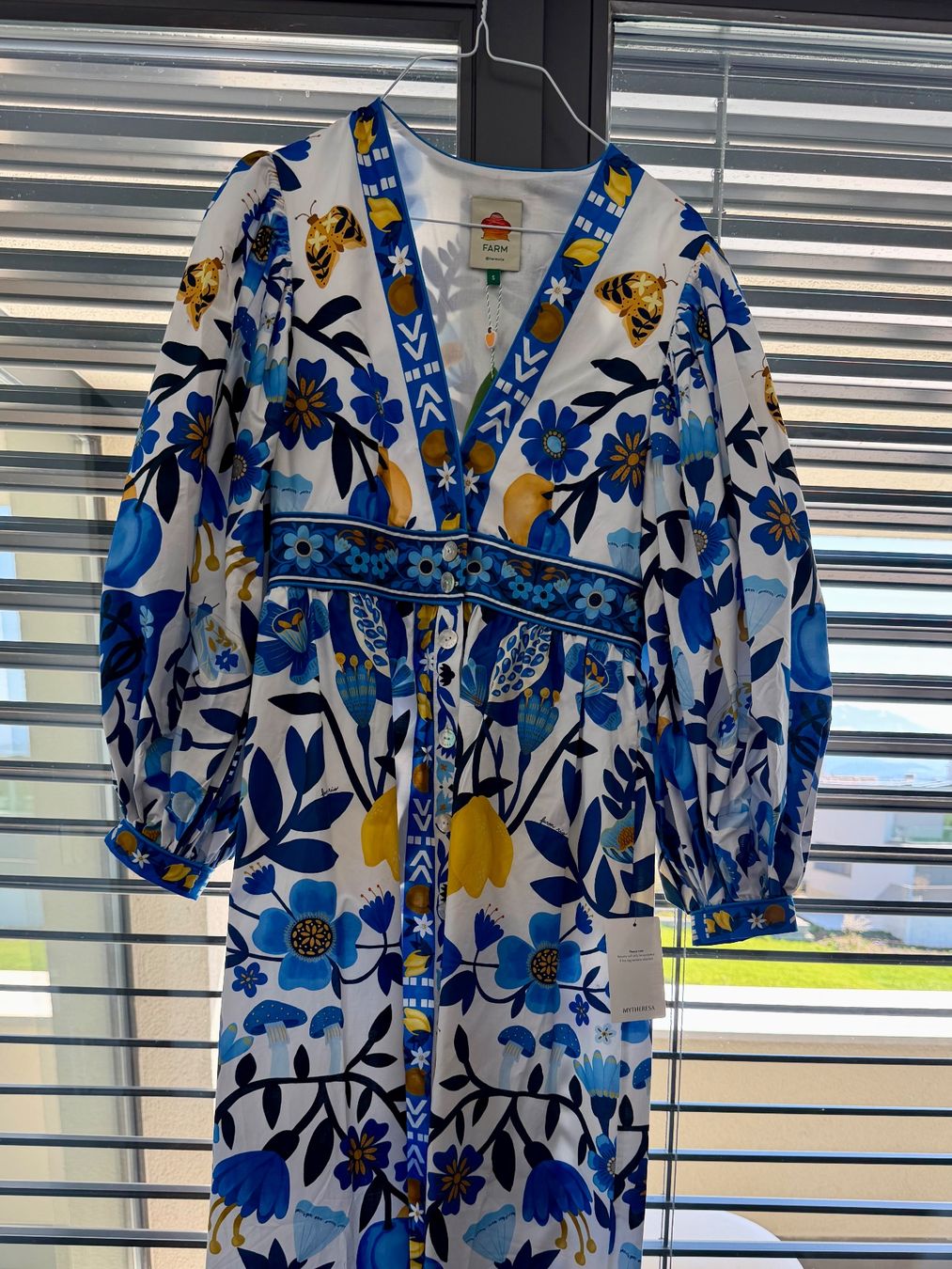 FARM RIO floral cotton dress S (Neuf avec emballage d'origine) à ...