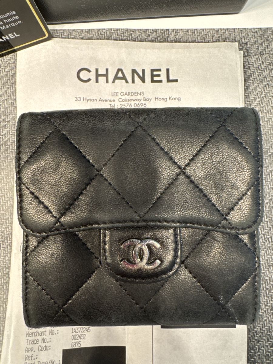 Chanel Portamonete: Chanel Wallet schwarz – Usato da Kilchberg ZH venduto da Mskb 1