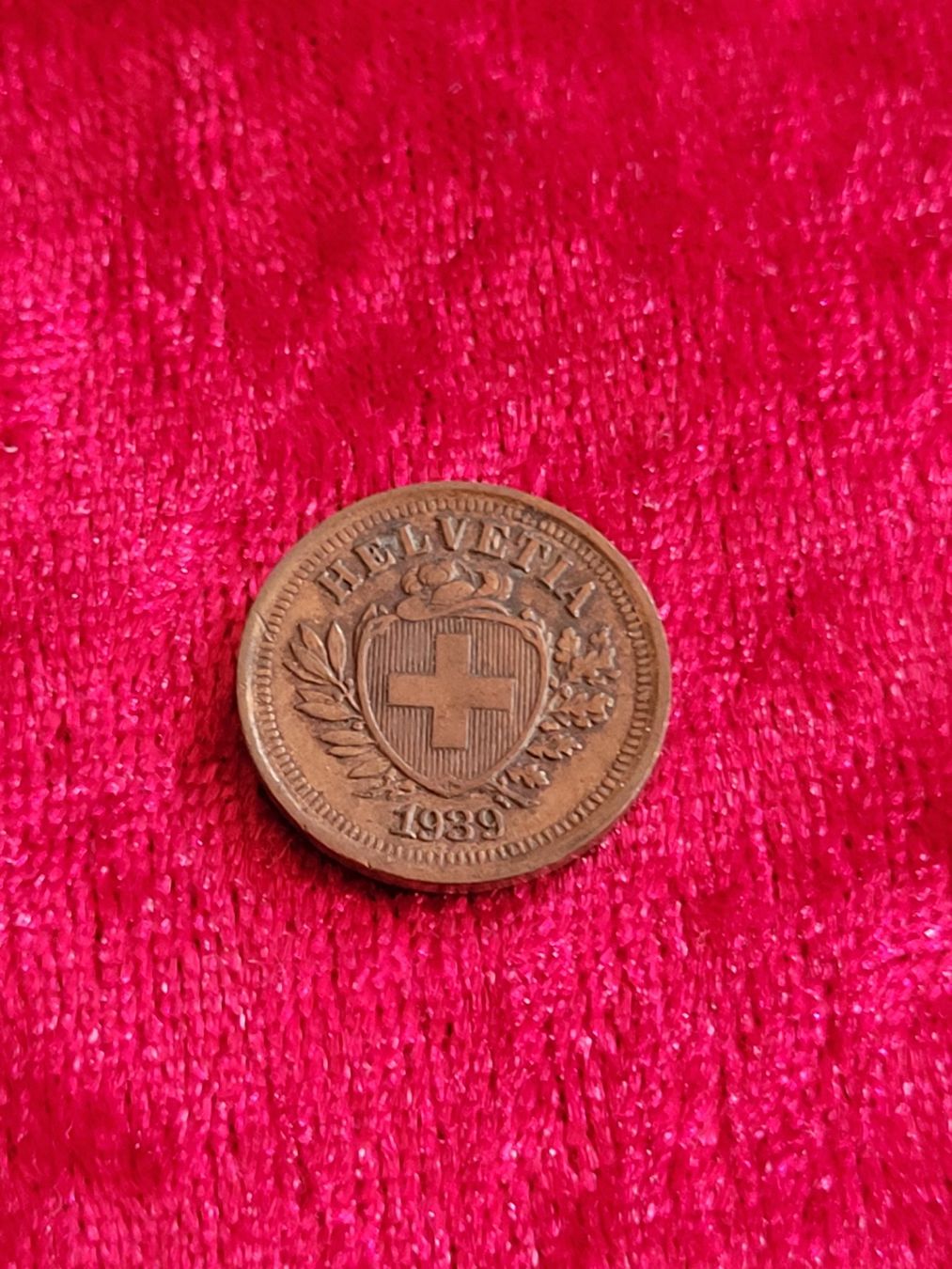 Tutti le monete: 1 Rappen 1939 sehr selten – Usato da Neuenkirch venduto da majortom30