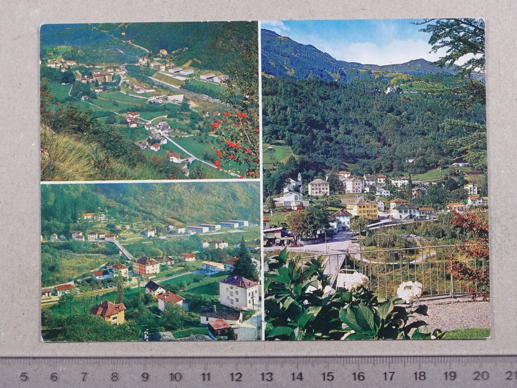 Cartoline postali: Acquarossa, Val Blenio – Usato da Lenzburg venduto da fh1