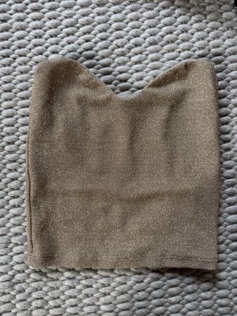 Bandeau Party Top golden