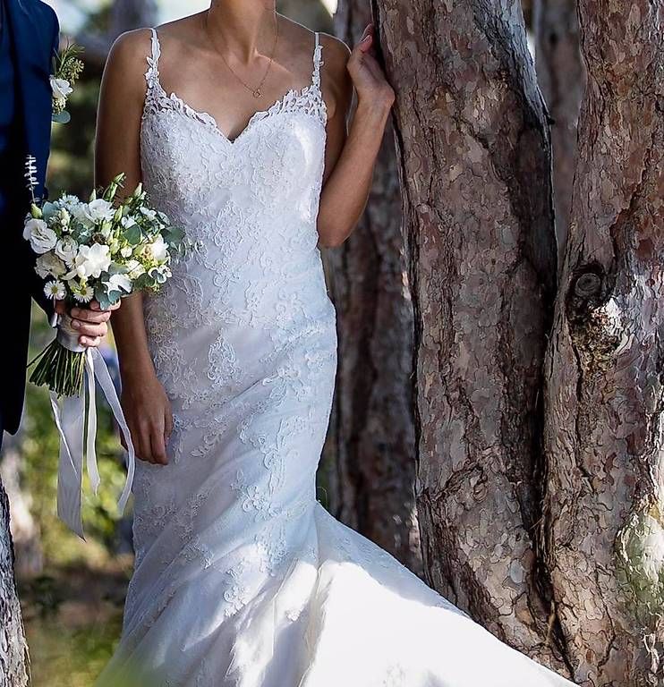 Kleider: Brautkleid Grösse 36 - Farbe Ivory – Gebraucht aus Bolligen von vieilleville