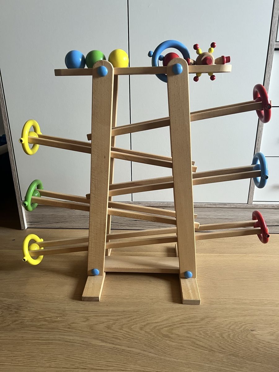 Spielzeuge: Holzkugelbahn – Gebraucht aus Büriswilen von eva_v65z
