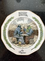 Assiette ancienne La Grande Guerre dessinée par Job! 1917