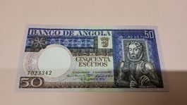 Angola 50 Escudos 1973, Banknote, Sammler