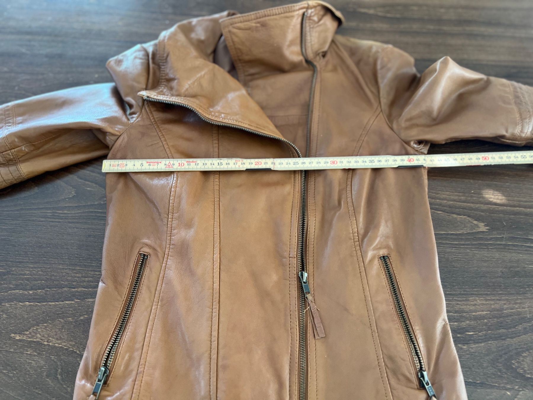 Esprit Giacche: Esprit Lederjacke, Gr. 34/36 Cognac – Usato da Ebmatingen venduto da Mistelu 4