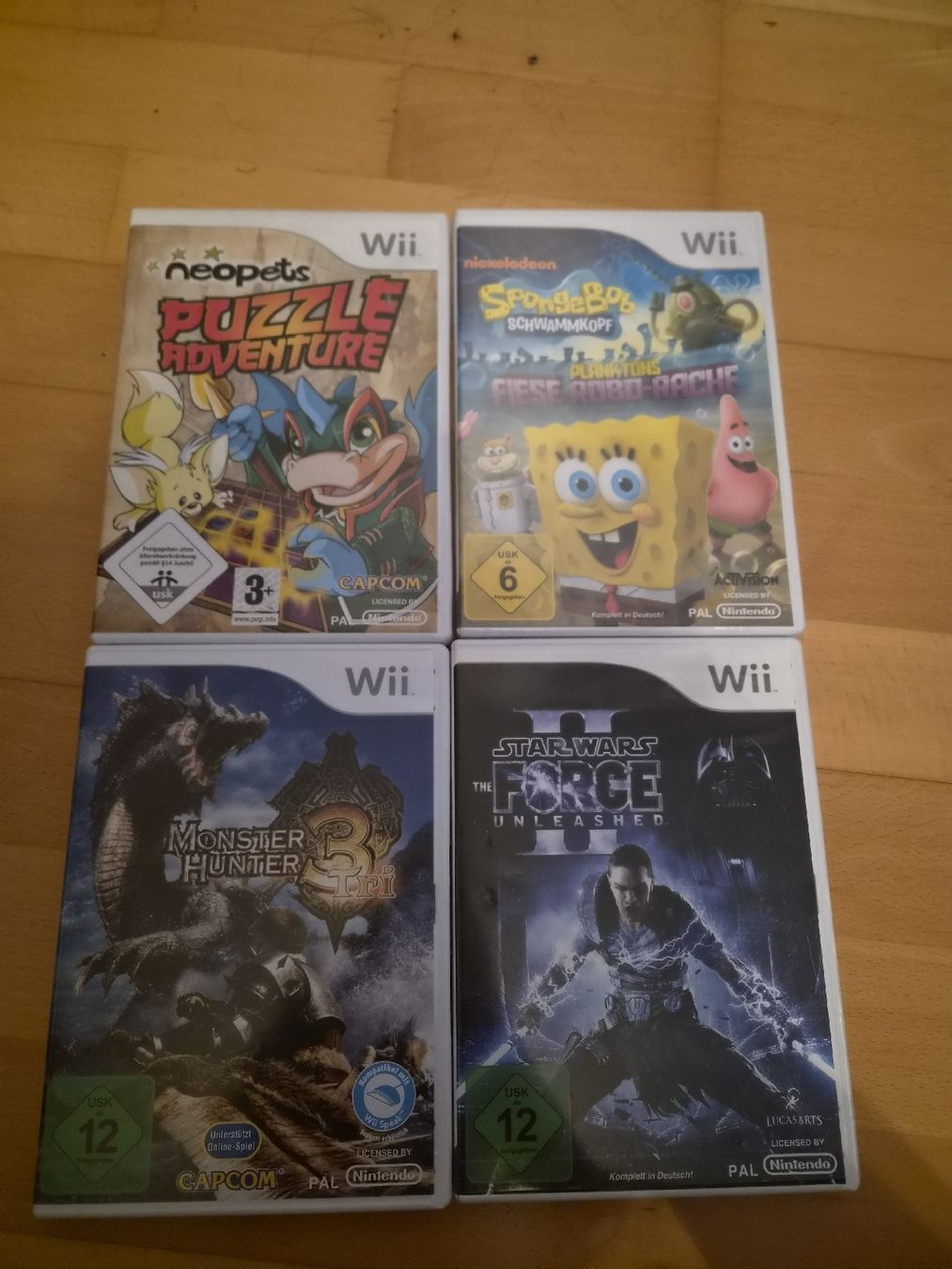 Giochi: 4 Nintendo Wii Spiele  – Usato da Turbenthal venduto da NerdHeaven