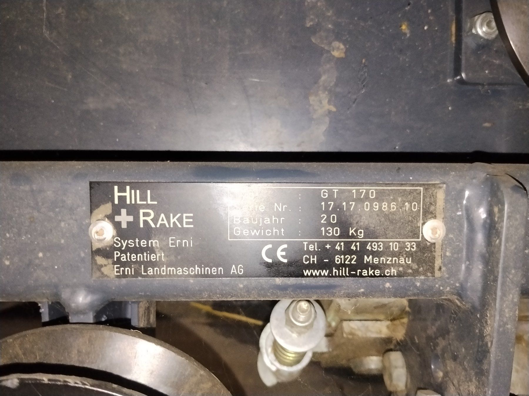 Aebi Tutte le macchine: hillrake Gt170 zu aebi – Usato da Danis venduto da -Friberg- 4