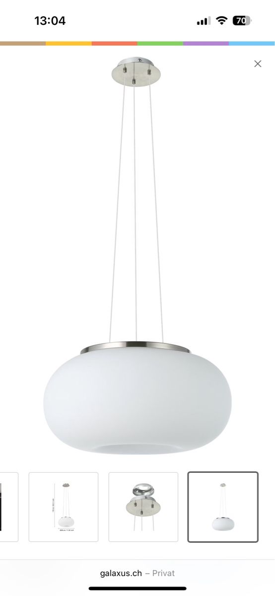 Eglo Lampadari & plafoniere: Pendellampe EGLO Optica – Nuovo e nell'imballaggio originale da Bern venduto da Bestchruggler1