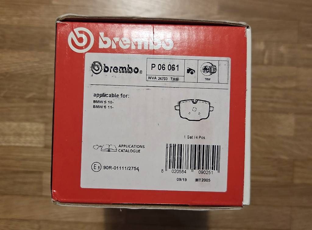 Tutti pezzi di ricambio auto: Brembo Bremsbeläge BMW – Usato da Zürich venduto da zor_grs5