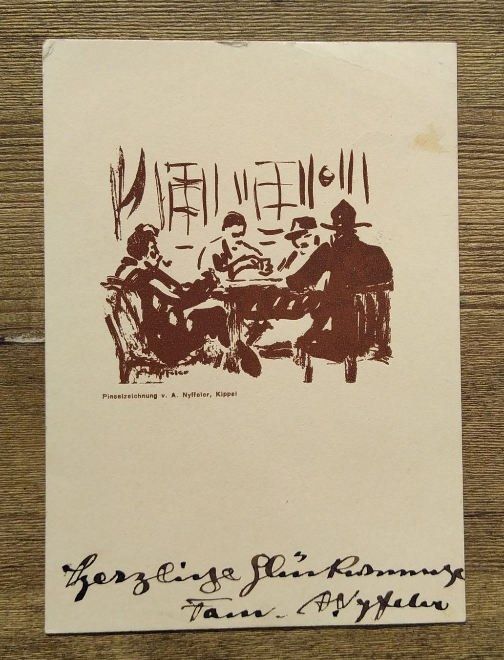 Dipinti: Albert Nyfeler,Kippel,1953 – Usato da Zürich venduto da artsandstuff 3