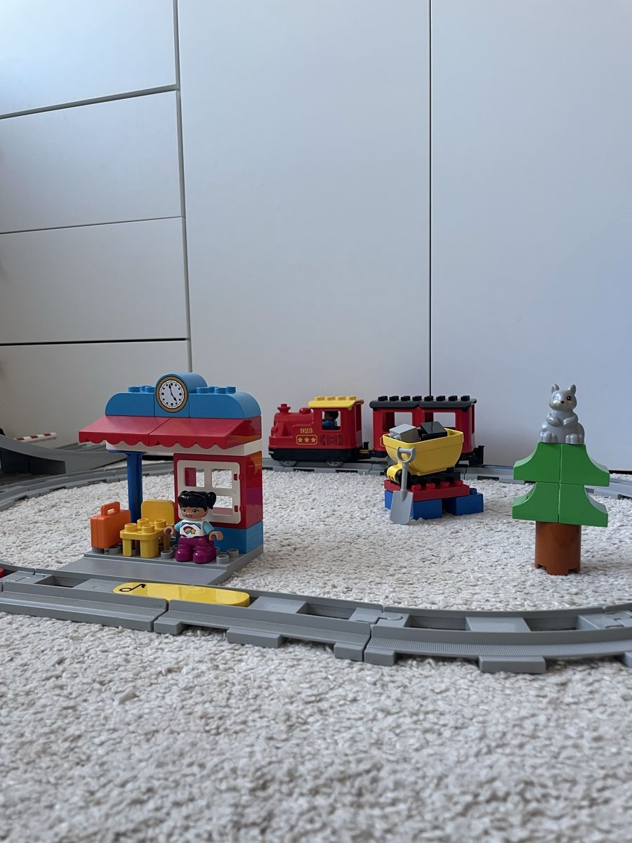 Lego Giocattoli: LEGO Duplo Dampfeisenbahnset – Usato da Basel venduto da meretba 1