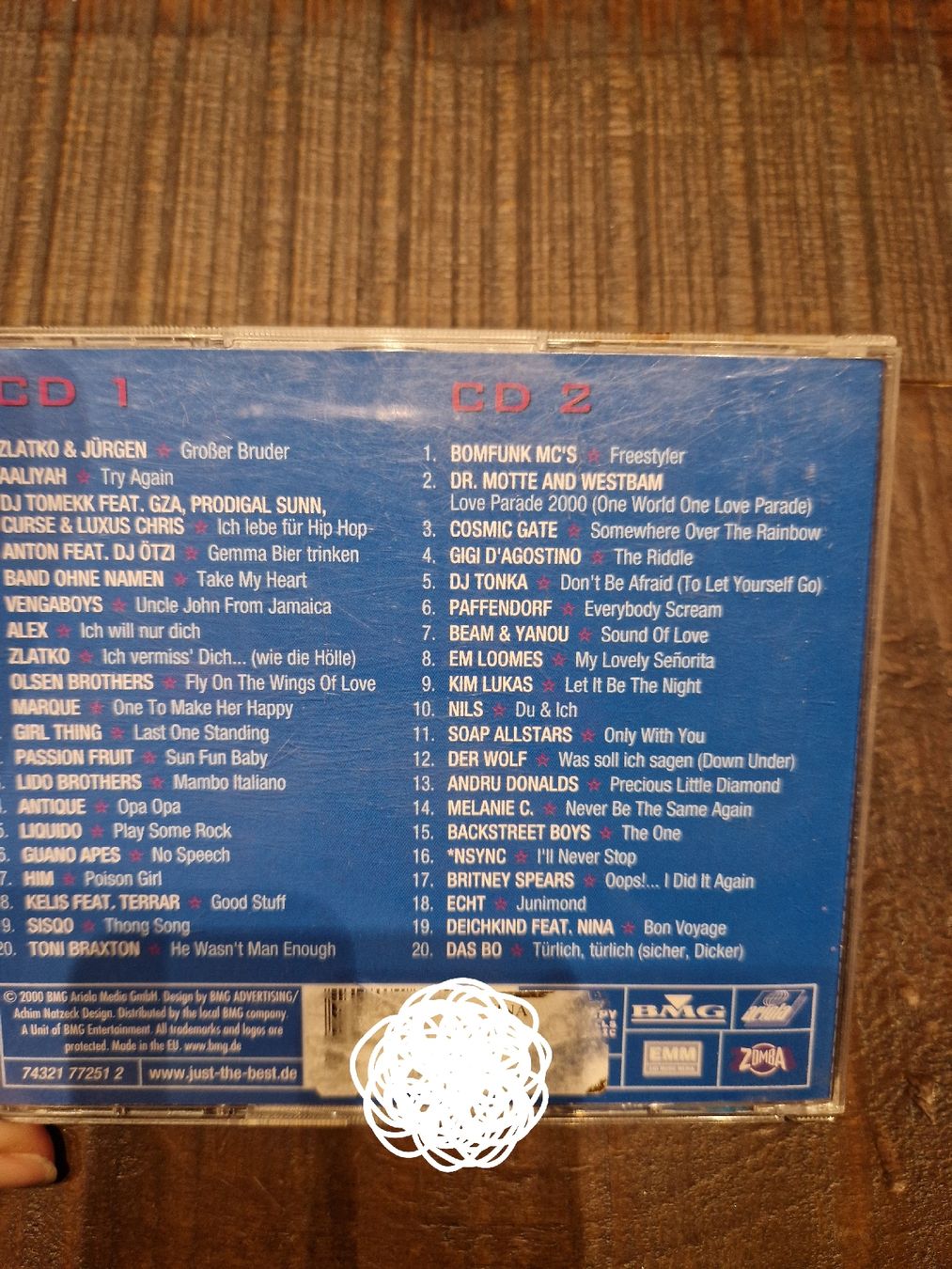CD: Just the Best 3/2000 - Doppel CD Hit Mix – Usato da Rain venduto da -LUMA- 2