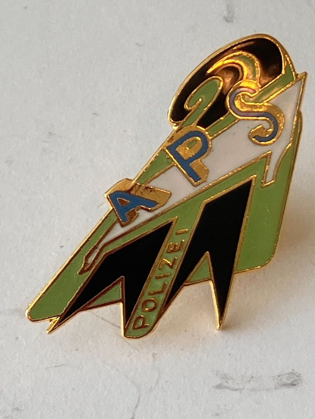 Plaketten & Abzeichen: 1 Pin Polizei BS APS – Gebraucht aus Basel von djwwpp