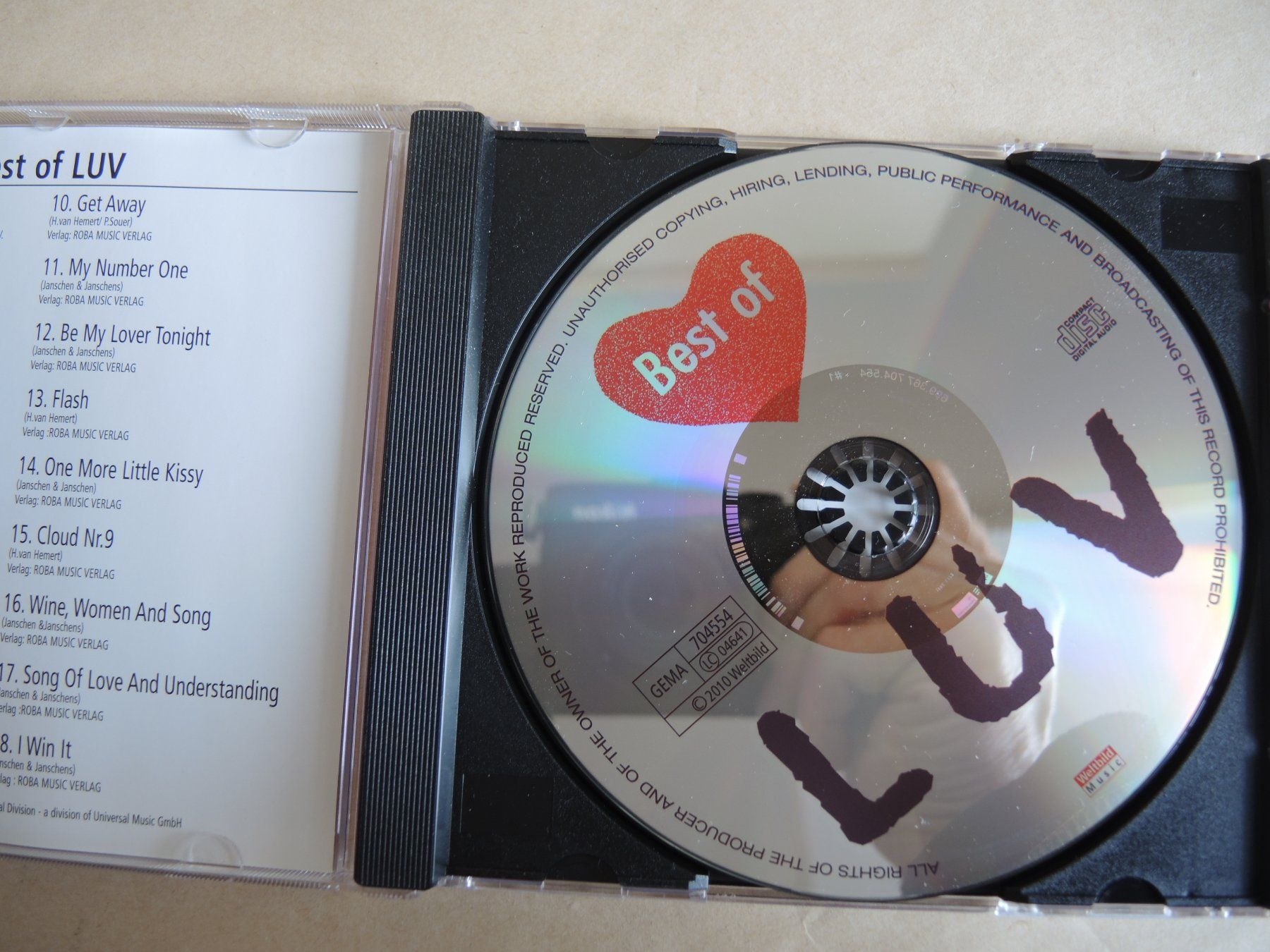 CDs: LUV Best of CD Hit-Sammlung Klassiker – Gebraucht aus Rorschach von maeck8 1