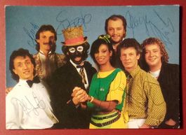 Saragossa Band Autogramm ca. 1984 signiert Foto 10x15cm