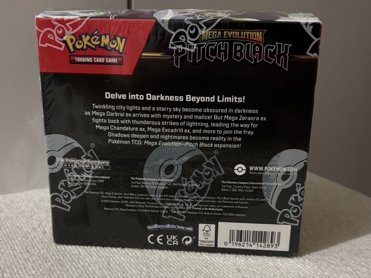 Pokémon Carte collezionabili: Pokemon Pitch Black Display - Booster Box – Nuovo (secondo la descrizione) da Grand-Lancy venduto da Mario64 1