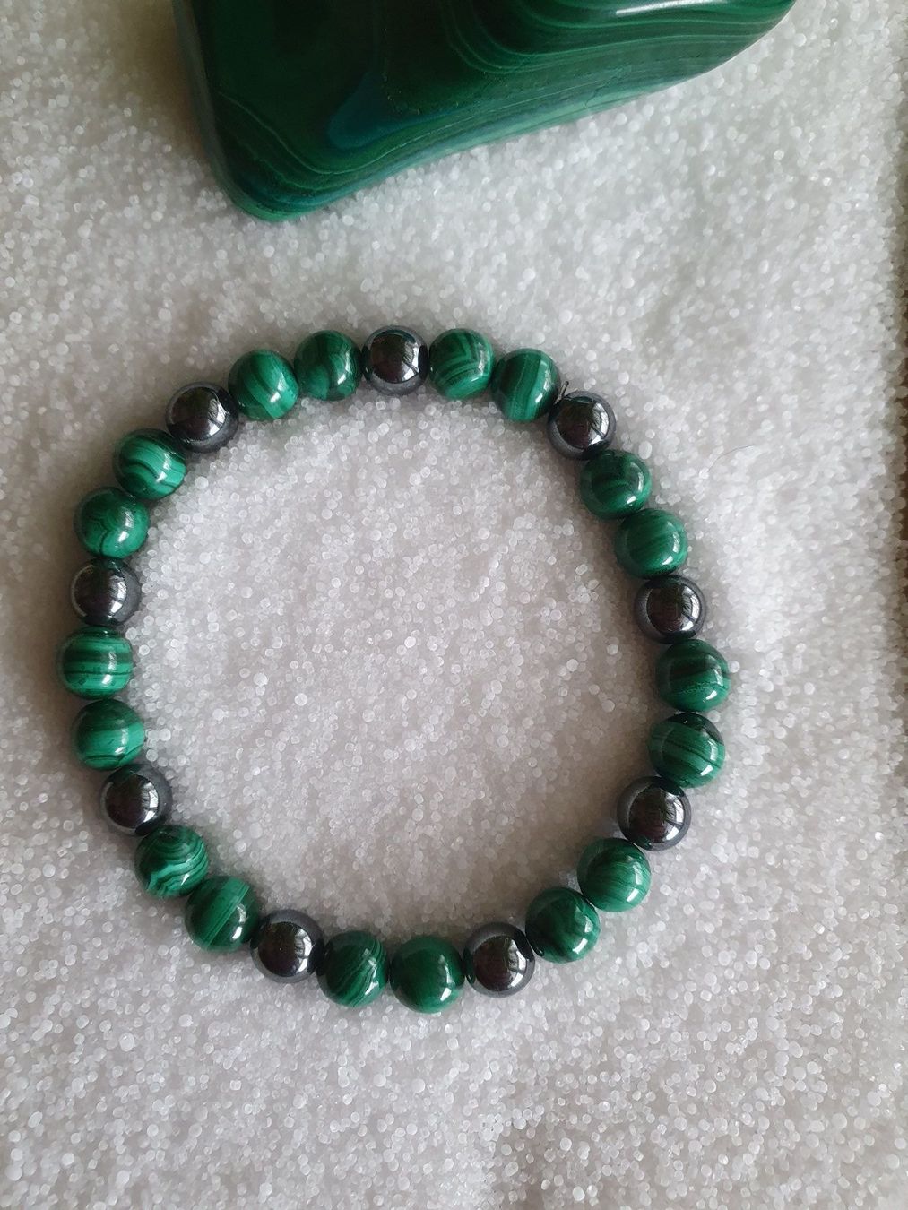 Bracciali & Braccialetti: Bracelet - Malachite et Hématite – Nuovo (secondo la descrizione) da Cossonay-Ville venduto da cba_69tt 1