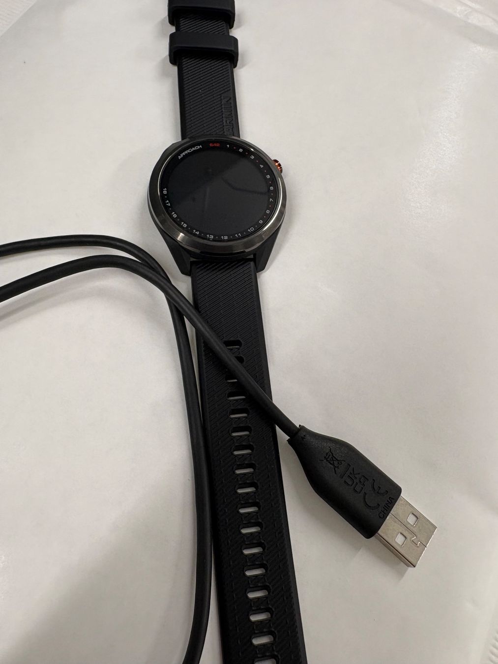 Garmin Smartwatch: Garmin Approach S42 GPS-Golfuhr Schwarz – Usato da Winterthur venduto da Bruce_Wayne_22 7