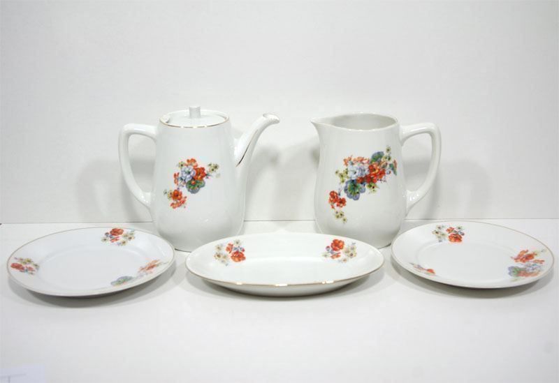 Geschirrsets: 5 Teile Langenthal Art Deco 1932 – Gebraucht aus Meggen von Trouvaillen
