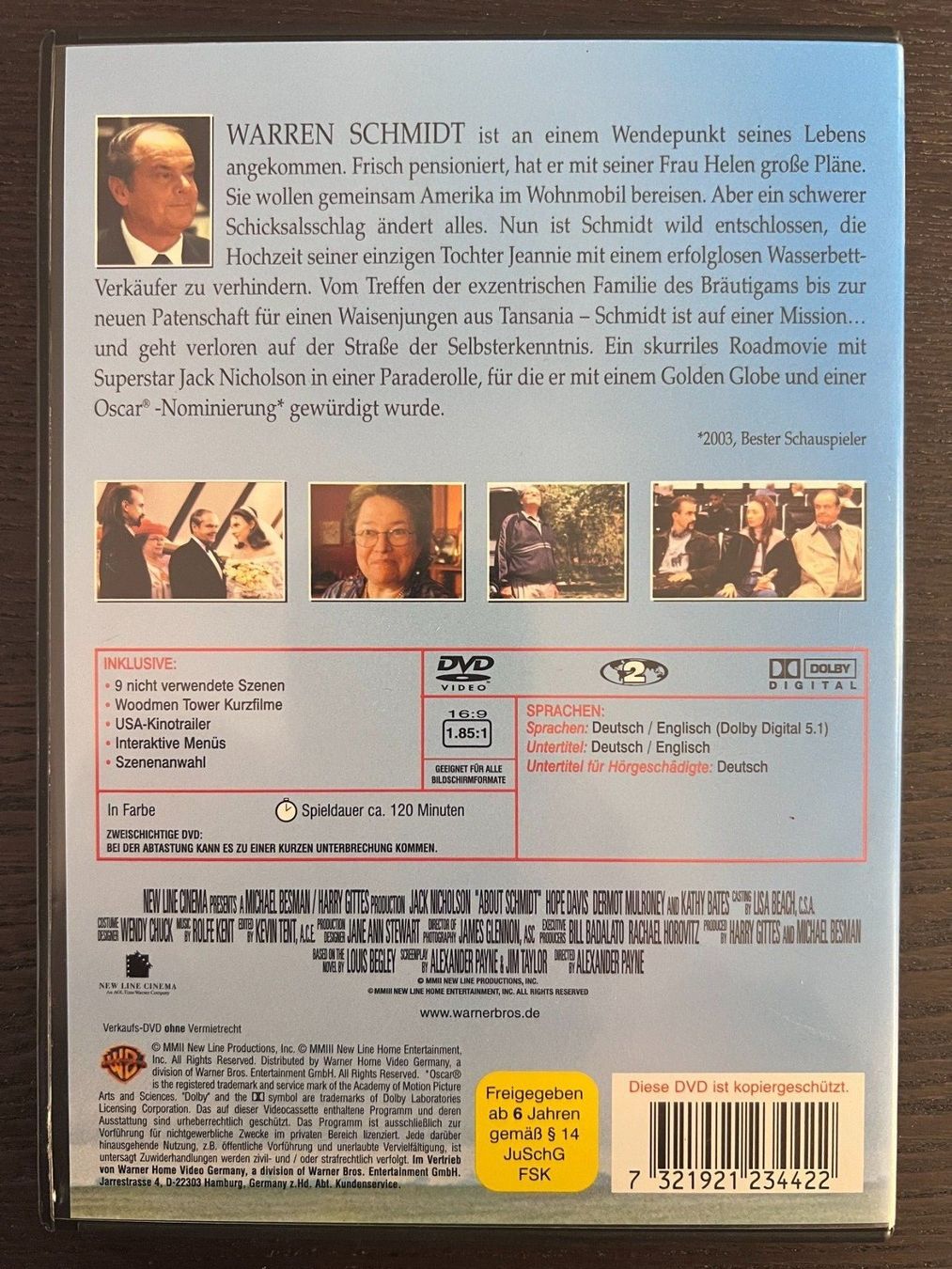 Alle DVDs: About Schmidt – Gebraucht aus Zürich von FilmFreunde 1