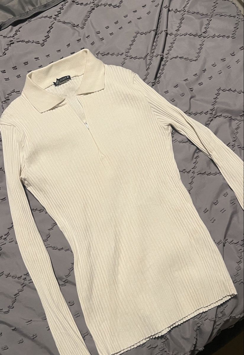 Maglioni & Felpe: Zara Rippstrick Pullover mit Reissverschluss – Usato da Gossau SG venduto da eor_9jvs