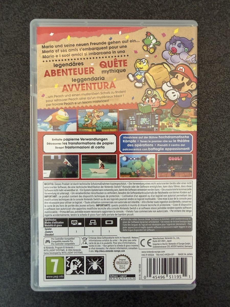 Nintendo Spiele: Paper Mario – Gebraucht aus Zug von lekichr 2