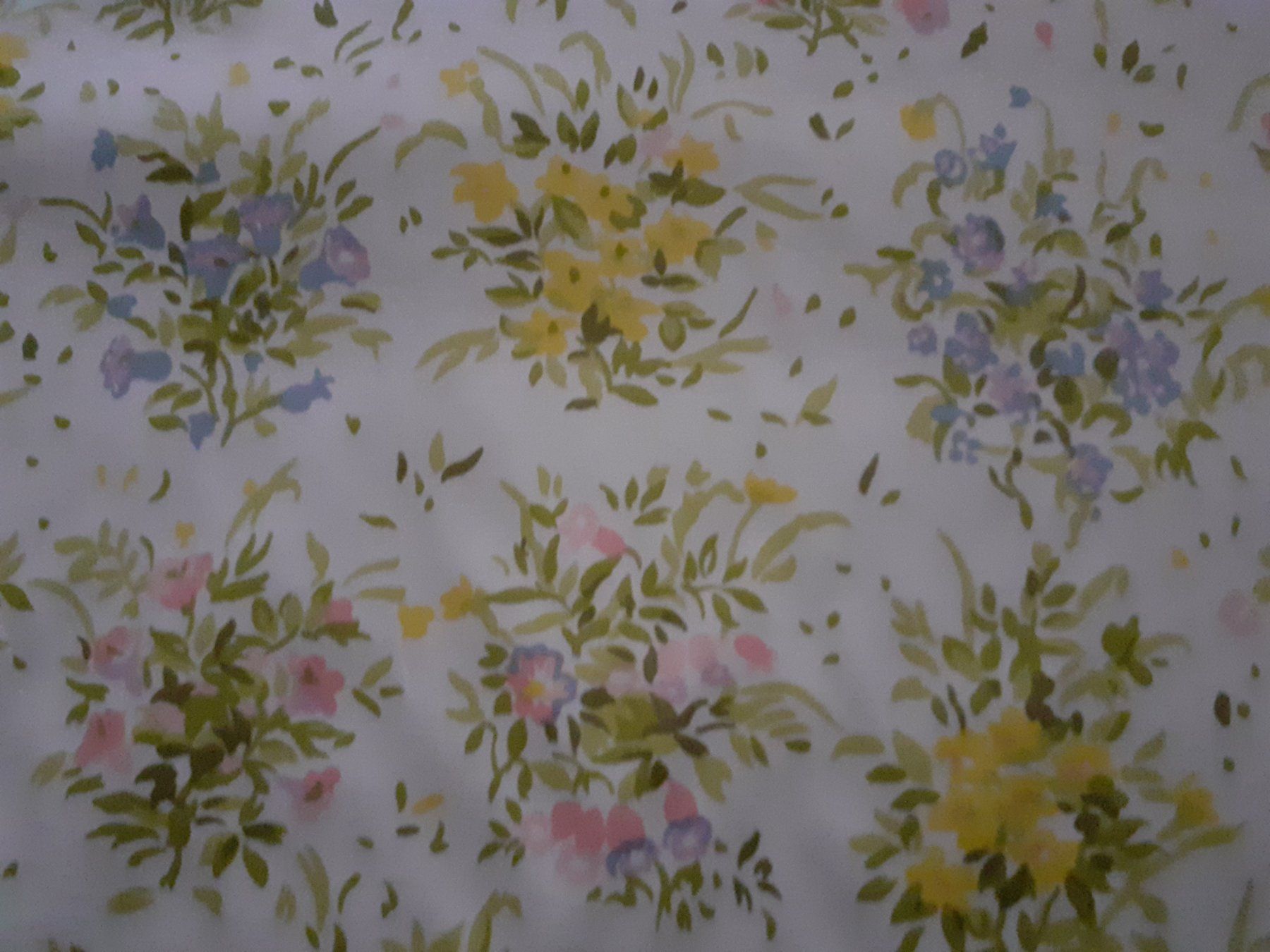 Stoffe: Bunter Blumen-Stoff "Lili" - 4m × 1.3m – Neu (gemäss Beschreibung) aus Zuerich von lichti 2